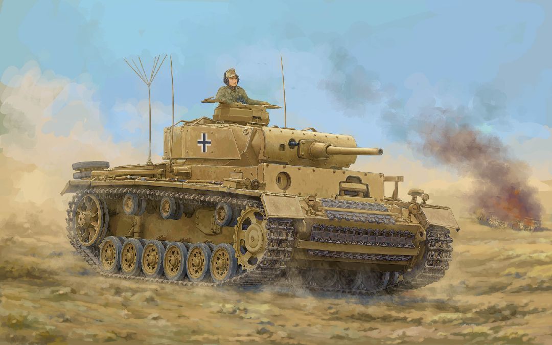 Trumpeter 1/16 Pz.Kpfw.III Ausf.J - Click Image to Close