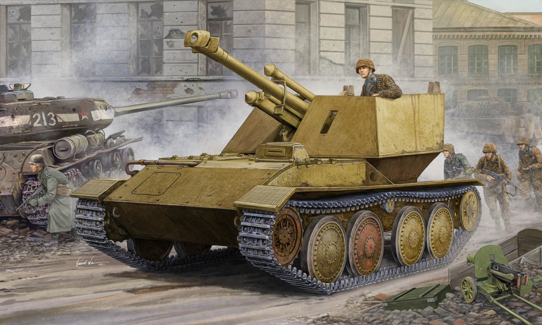 Trumpeter 1/35 Krupp/Ardelt Waffentrager 105mm leFH-18