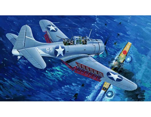 Trumpeter 1/32 U.S. Navy SBD-3 