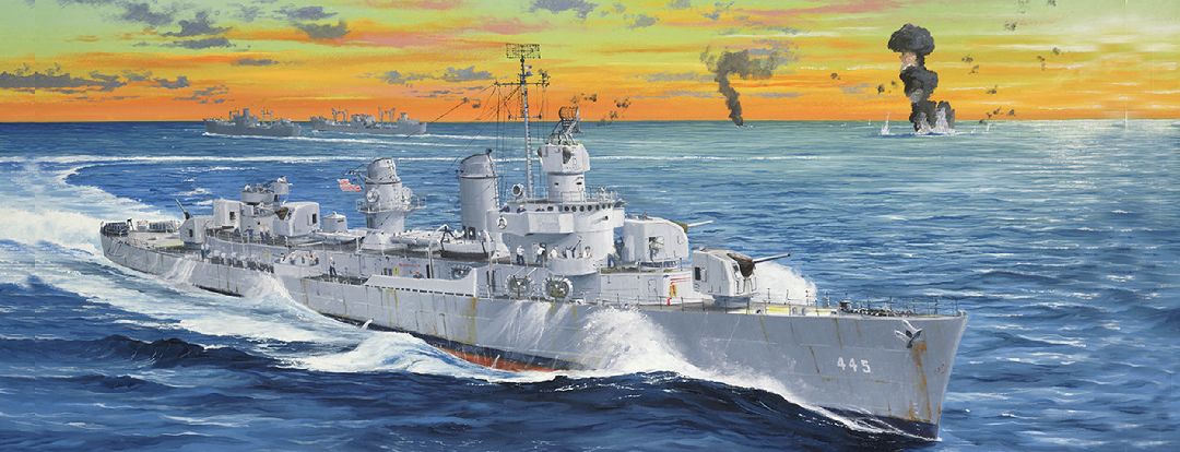 Trumpeter 1/200 USS Fletcher DD-445