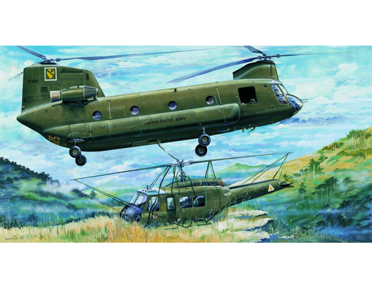 Trumpeter 1/35 Helicopter - CH-47A 