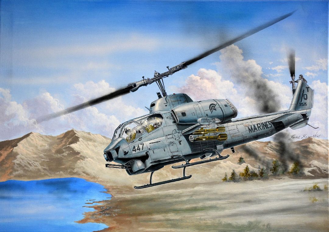 Trumpeter 1/35 AH-1W Super Cobra - Click Image to Close