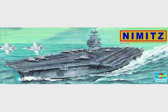 Trumpeter 1/500 Aircraft carrier - U.S.CVN68 Nimitz