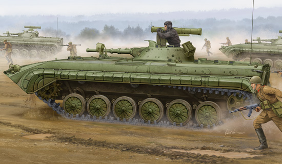 Trumpeter 1/35 Soviet BMP-1P IFV