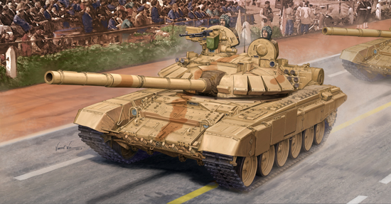 Trumpeter 1/35 Indian T-90C Main Battle Tank (MBT)