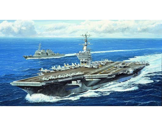 Trumpeter 1/700 USS NIMITZ CVN-68 2005