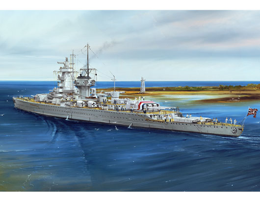 Trumpeter 1/700 German Pocket Battleship(Panzer Schiff) Admiral Graf Spee 1937