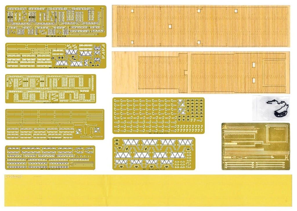 Trumpeter 1/350 Upgrade Parts for USS Langley CV-1 - Click Image to Close
