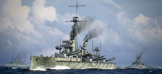 Trumpeter 1/700 HMS Dreadnought 1915