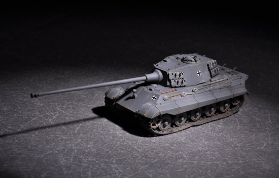 Trumpeter 1/72 German King Tiger (Henschel turret) with 105mm kWh L/65