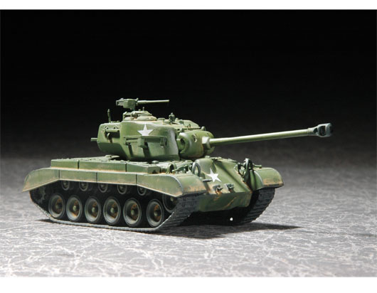 Trumpeter 1/72 US M26(T26E3) Pershing Heavy Tank - Click Image to Close