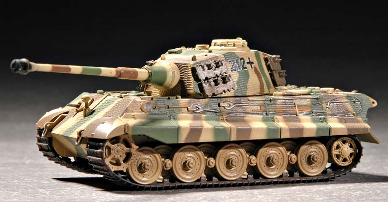 Trumpeter 1/72 King Tiger Henschel Turret w/Zimmerit - Click Image to Close