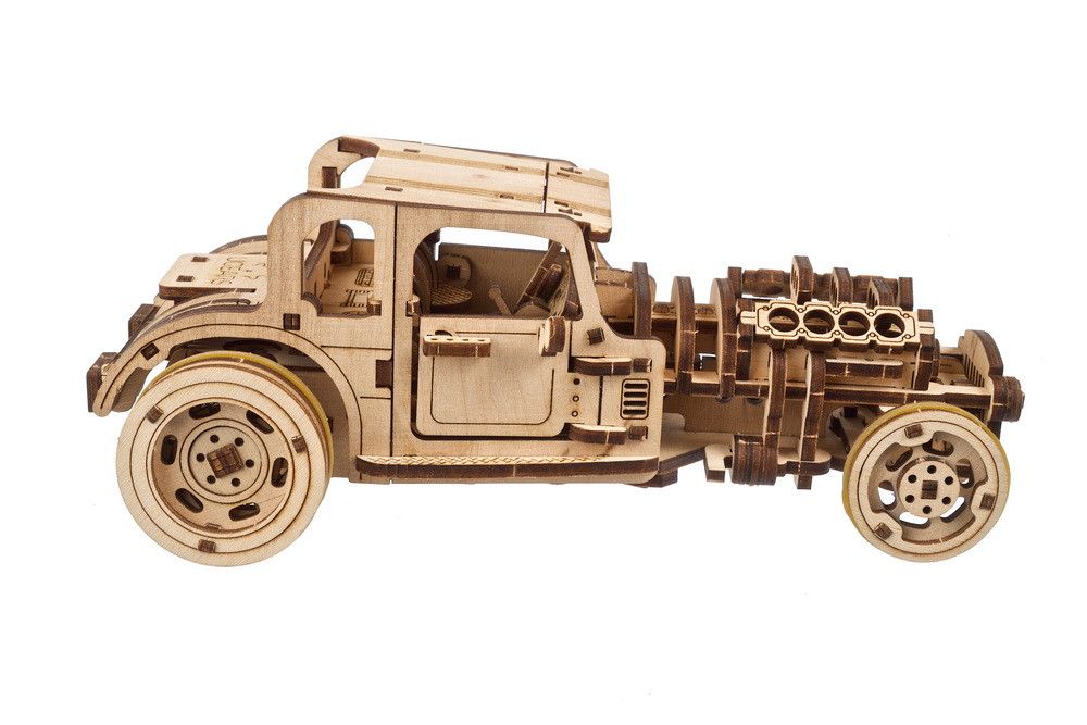 Ugears Hot Rod Furious Mouse - 207 Pieces