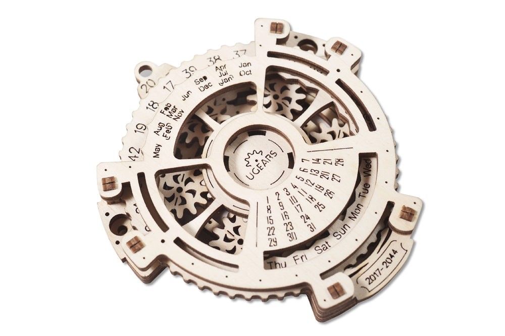 Ugears Date Navigator 2.0 Mini-model (New Packaging design) - 32 Pieces