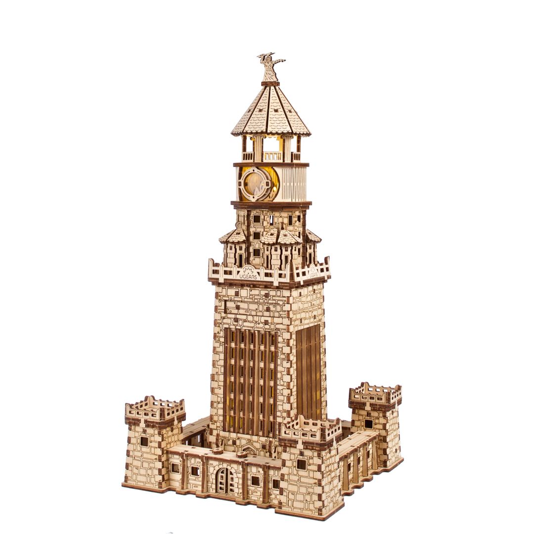 Ugears Lighthouse of Alexandria - 340 Pieces (Medium)