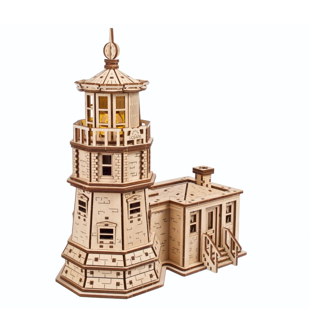 Ugears Split Rock Lighthouse - 295 Pieces (Medium)