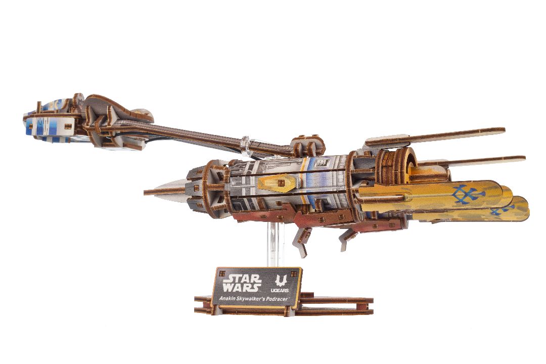 UGears Anakin Skywalker's Podracer - 240 Pieces (Medium) UGears Anakin Skywalker's Podracer - 240 Pieces (Medium)