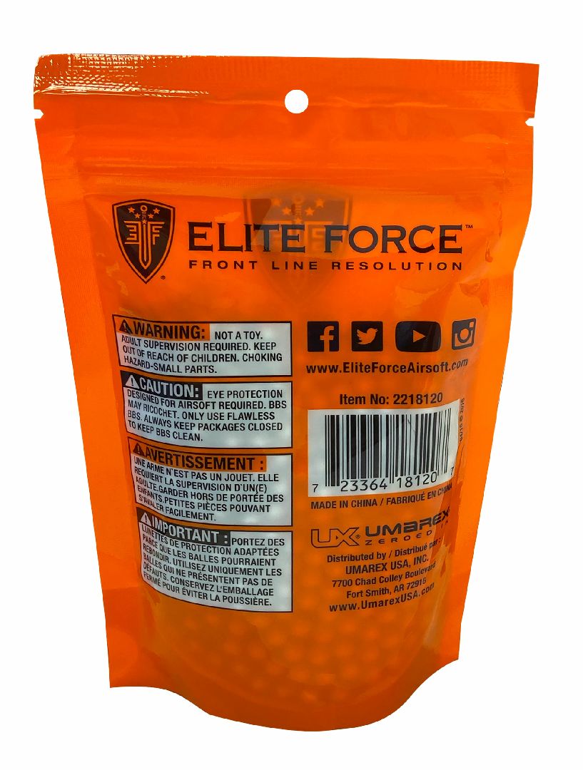 Umarex Elite Force Field BB's (1000 ct, bag)