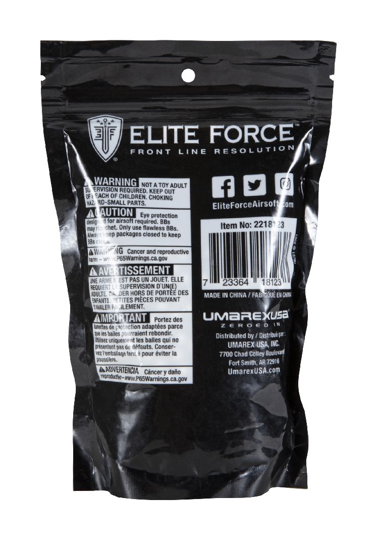 Umarex Elite Force Milsim Hvy Reserve Bio BB's .40 gr (1000 ct)