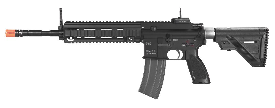 Umarex HK 416 A4 GAS Rifle - Black - Click Image to Close