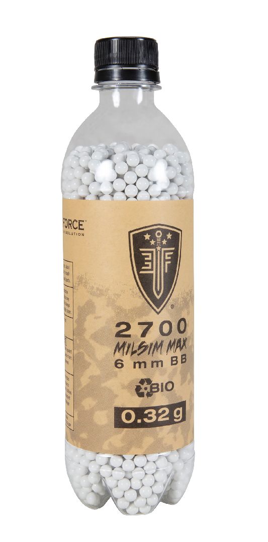 Umarex Elite Force Milsim Max Bio BB's .32 gr (2700 ct) - White