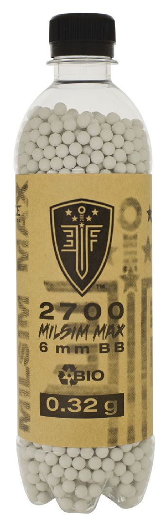 Umarex Elite Force Milsim Max Bio BB's .32 gr (2700 ct) - White