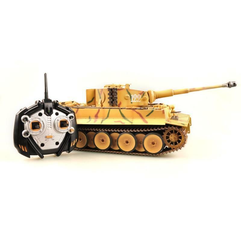 WSN 1/16 2.4GHz R/C Battle Game Tank: German Tiger 1 - Desert Yellow